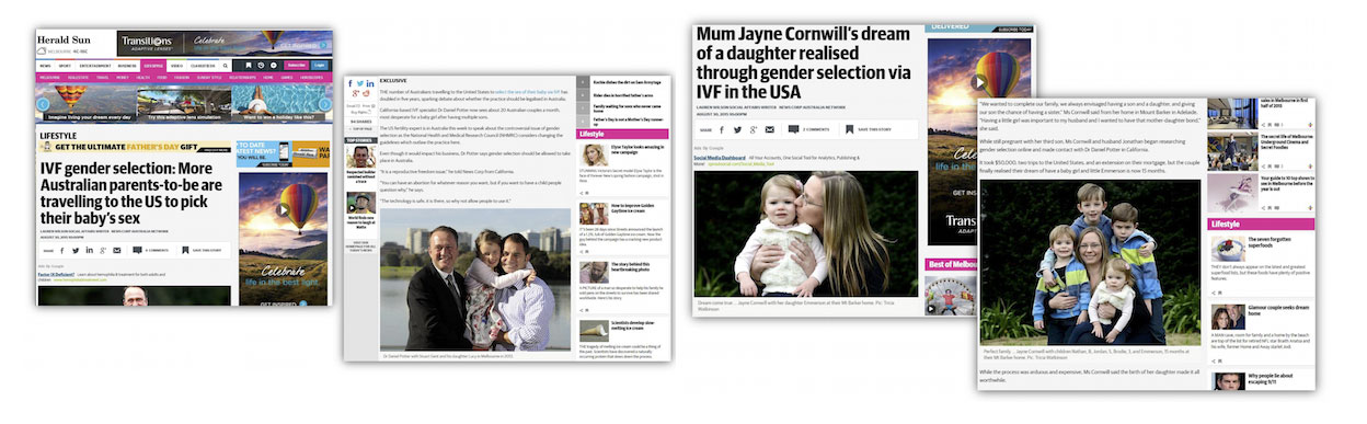 gender selection australia, baby gender selection